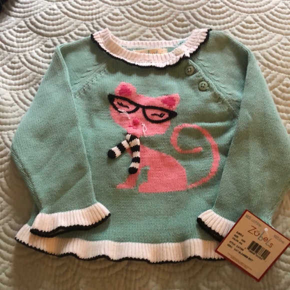 zubels Other - Zubels Cat Glasses 12M sweater